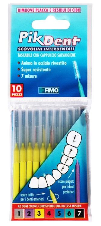 PIKDENT STUZZICOLINO 3 GI 10PZ - dottorbianchi.it