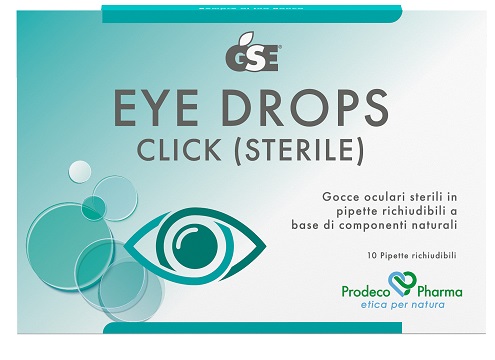 GSE EYE DROPS CLICK GOCCE OCULARI 10 PIPETTE 0,5 ML - dottorbianchi.it