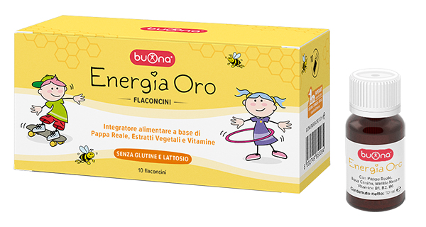 BUONA ENERGIA ORO 10 FLACONCINI DA 10 ML - dottorbianchi.it