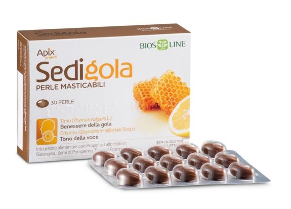 SEDIGOLA PERLE MASTICABILI 30 PERLE - dottorbianchi.it
