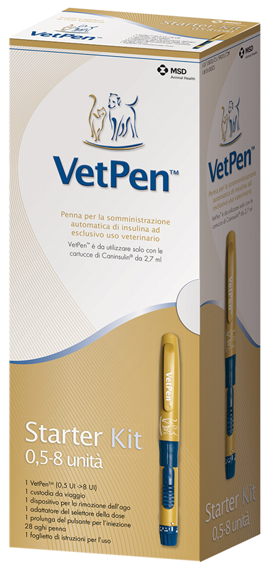CANINSULIN VET PEN 8 UI STARTER KIT - dottorbianchi.it