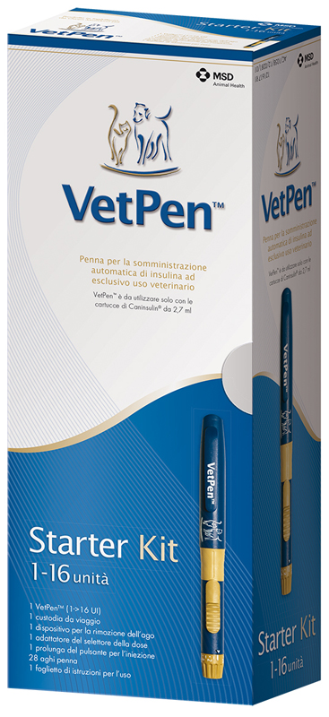 CANINSULIN VET PEN 16 UI STARTER KIT - dottorbianchi.it