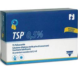 TSP 0,5% SOLUZIONE OFTALMICA UMETTANTE LUBRIFICANTE 30 FLACONCINI MONODOSE 0,5 ML - dottorbianchi.it