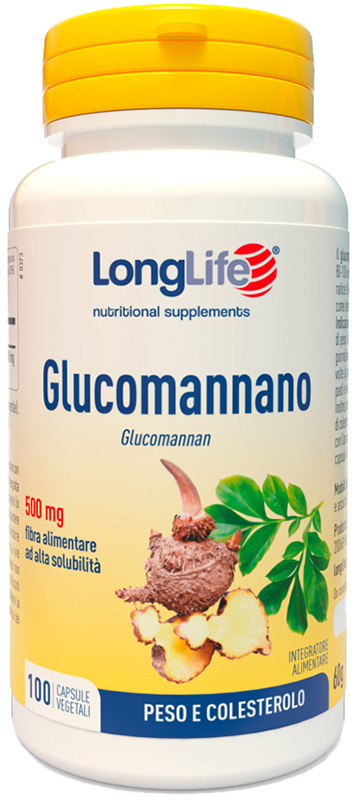 LONGLIFE GLUCOMANNANO 100 CAPSULE VEGETALI - dottorbianchi.it