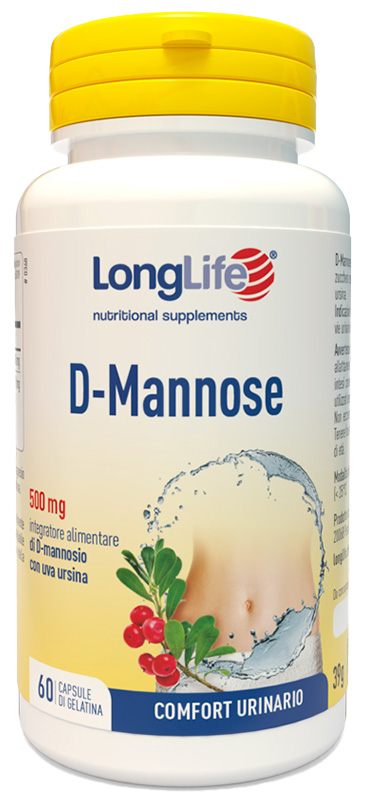 LONGLIFE D-MANNOSE 60 CAPSULE - dottorbianchi.it