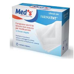 GARZA COMPRESSA TESSUTO NON TESSUTO MEDS 36X40CM 12 PEZZI SSR - dottorbianchi.it