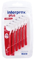 INTERPROX PLUS MINICONICO ROSSO 6 PEZZI - dottorbianchi.it