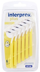 INTERPROX PLUS MINI GIALLO 6 PEZZI - dottorbianchi.it