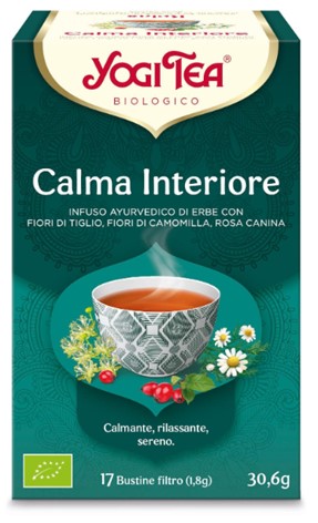 YOGI TEA CALMA INTERIORE 31 G - dottorbianchi.it
