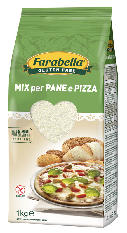FARABELLA FARINA PREPARATO PANE/PIZZA 1 KG - dottorbianchi.it