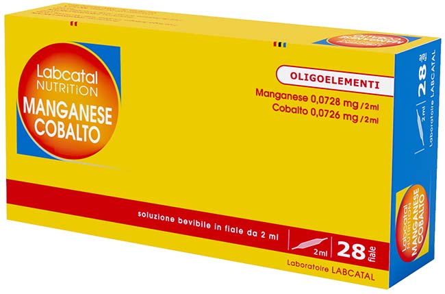 LABCATAL NUTRITION MANGANESE/COBALTO 28 FIALE 2 ML - dottorbianchi.it