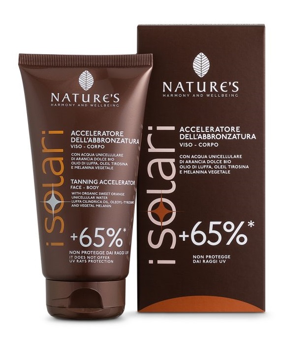 NATURE'S I SOLARI ACCELERATORE DELL'ABBRONZATURA +65% 150 ML - dottorbianchi.it