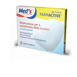 CEROTTO FARMACTIVE CICATRICI 7,5X10CM 4 PEZZI - dottorbianchi.it