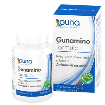 GUNAMINOFORMULA 50 COMPRESSE 50,50 G - dottorbianchi.it