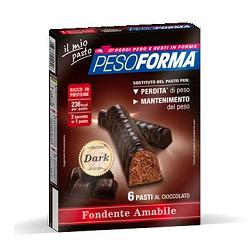 PESOFORMA BARRETTE DARK 12 X 31 G - dottorbianchi.it