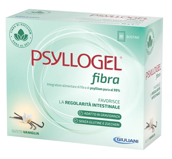 PSYLLOGEL FIBRA VANIGLIA 20 BUSTINE - dottorbianchi.it