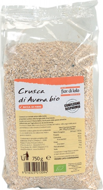 CRUSCA DI AVENA BIO 750 G - dottorbianchi.it