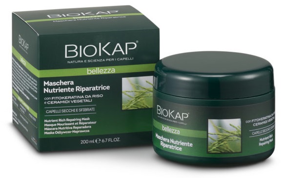 BIOKAP MASCHERA NUTRIENTE/RIPARATRICE 200 ML - dottorbianchi.it