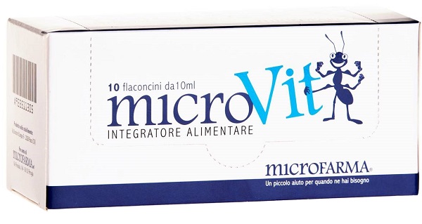 MICROVIT 10 FLACONCINI DA 10 ML - dottorbianchi.it