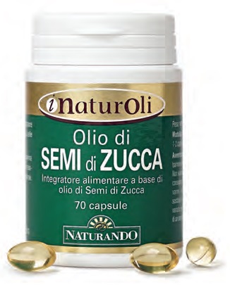 I NATUROLI OLIO DI SEMI DI ZUCCA 70 CAPSULE - dottorbianchi.it