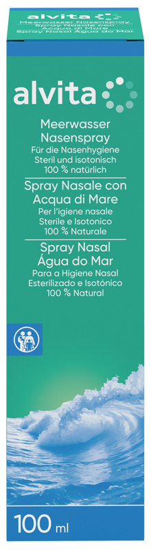 SPRAY NASALE ALVITA CON ACQUA DI MARE 100 ML - dottorbianchi.it