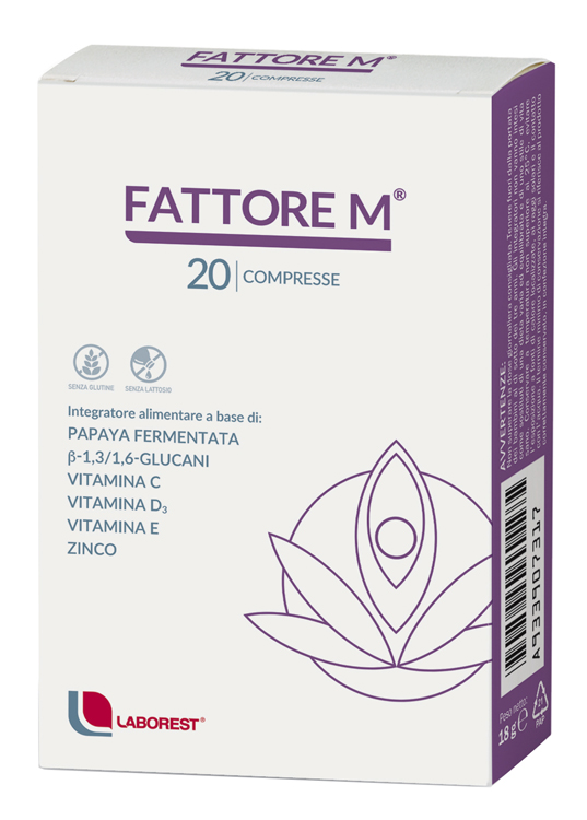 FATTORE M 20 COMPRESSE - dottorbianchi.it