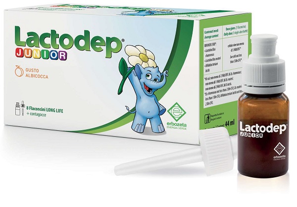 LACTODEP JUNIOR 8 FLACONCINI X 5,5 ML - dottorbianchi.it