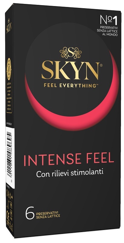 PROFILATTICO ANSELL AKUEL SKYN INTENSE FEEL B 6 PEZZI - dottorbianchi.it