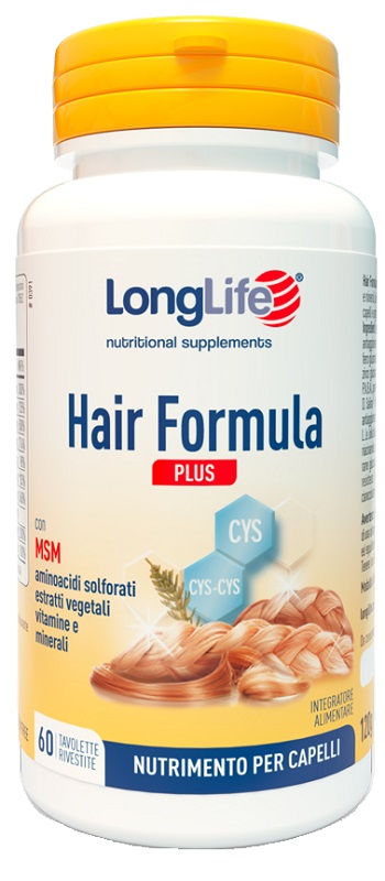 LONGLIFE HAIR FORMULA PLUS 60 TAVOLETTE - dottorbianchi.it