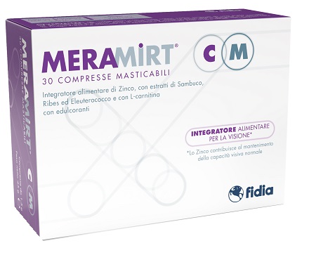 MERAMIRT CM 30 COMPRESSE MASTICABILI - dottorbianchi.it