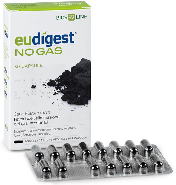 EUDIGEST NO GAS 30 CAPSULE VEGETALI - dottorbianchi.it