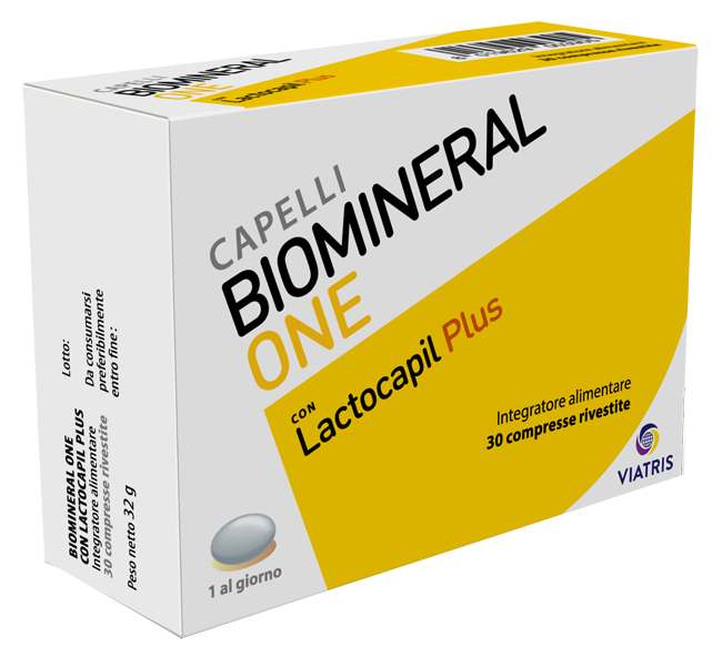BIOMINERAL ONE LACTOCAPIL PLUS 30 COMPRESSE - dottorbianchi.it