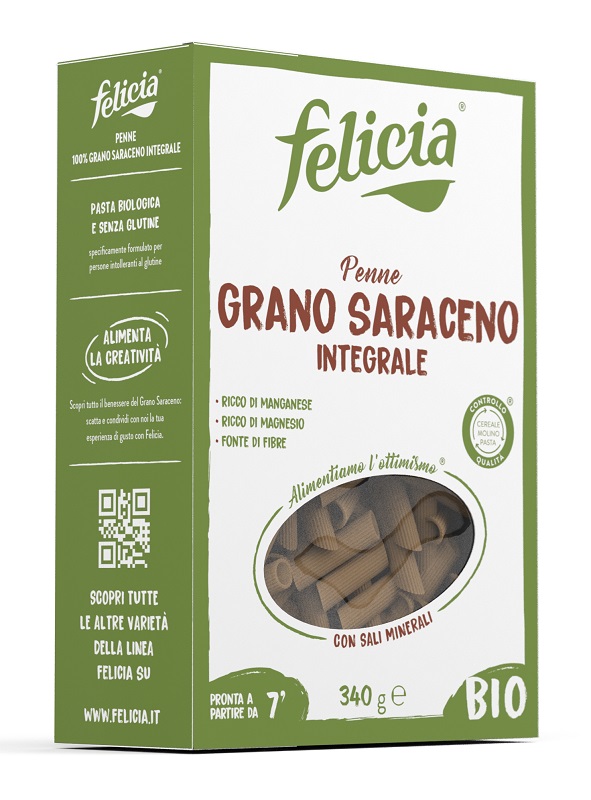 FELICIA BIO SARACENO PENNE 340 G - dottorbianchi.it