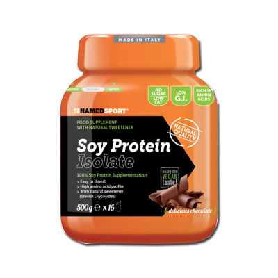 SOY PROTEIN ISOLATE DELICIOUS CHOCOLATE POLVERE 500 G - dottorbianchi.it