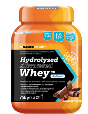 HYDROLYSED ADVANCED WHEY DELICIOUS CHOCOLATE BARATTOLO POLVERE ORALE 750 G - dottorbianchi.it