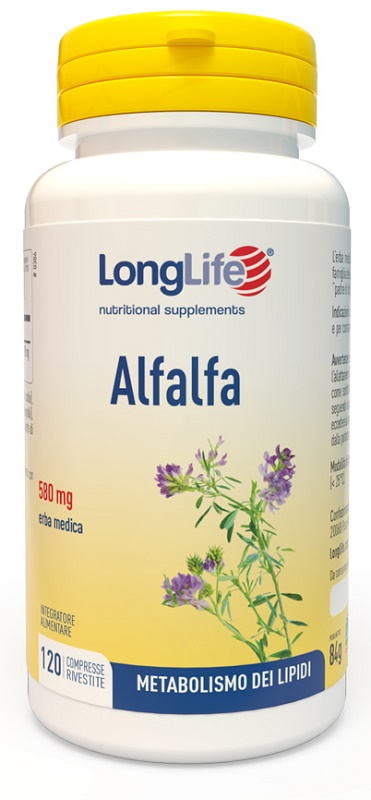 LONGLIFE ALFALFA 120 COMPRESSE RIVESTITE - dottorbianchi.it