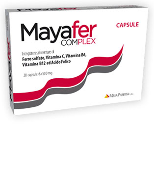 MAYAFER COMPLEX 20 CAPSULE BLISTER 10 G - dottorbianchi.it