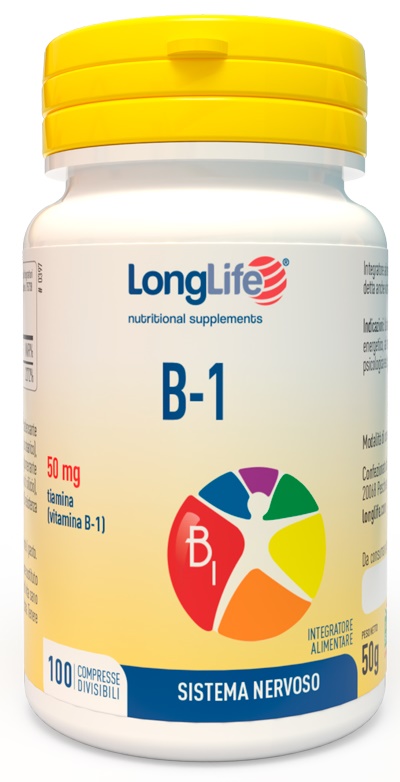 LONGLIFE B1 100 COMPRESSE 50 MG - dottorbianchi.it