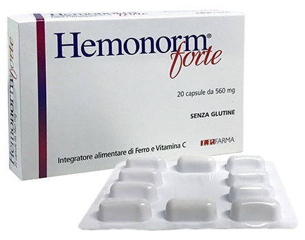 HEMONORM FORTE 20 CAPSULE - dottorbianchi.it