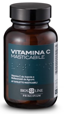 PRINCIPIUM VITAMINA C NATURALE 60 COMPRESSE MASTICABILI 72 G - dottorbianchi.it