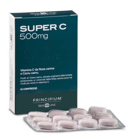 PRINCIPIUM SUPER C 500 24 COMPRESSE 24,2 G - dottorbianchi.it