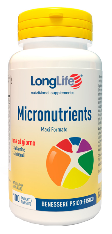 LONGLIFE MICRONUTRIENTS 100 TAVOLETTE - dottorbianchi.it
