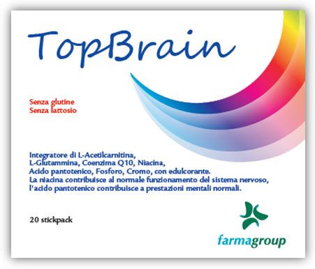 TOPBRAIN 20 STICK 4,5 G - dottorbianchi.it