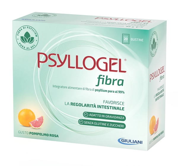 PSYLLOGEL FIBRA POMPELMO ROSA 20 BUSTINE - dottorbianchi.it