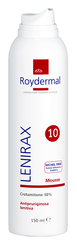 LENIRAX MOUSSE DERMATOLOGICA CROTAMITONE 10 % 150 ML - dottorbianchi.it