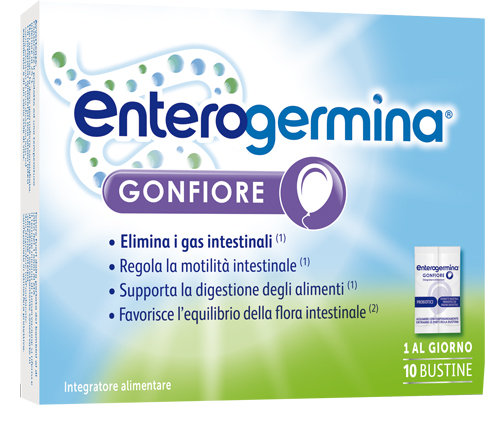 ENTEROGERMINA GONFIORE 10 BUSTINE BIPARTITE - dottorbianchi.it