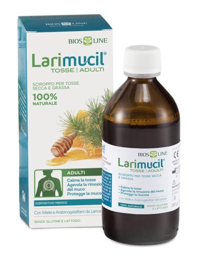 LARIMUCIL TOSSE TOSSE ADULTI SCIROPPO CE 0476V 230 G 175 ML - dottorbianchi.it