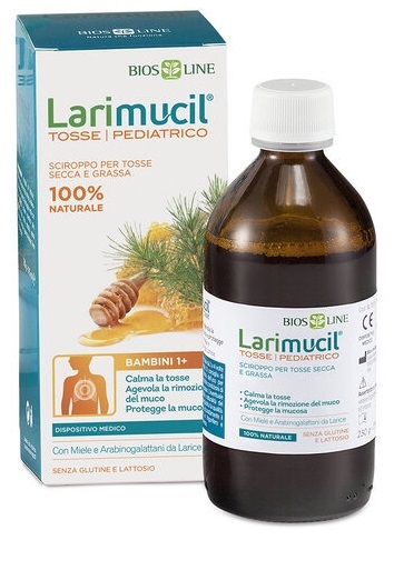 LARIMUCILTOSSE BAMBINI SCIROPPO 175 ML CE 0476 230 G - dottorbianchi.it