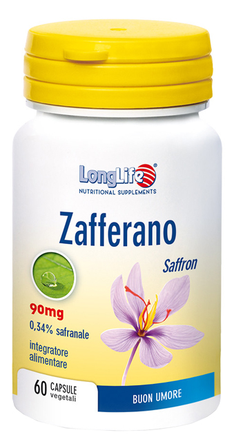 LONGLIFE ZAFFERANO 60 CAPSULE - dottorbianchi.it