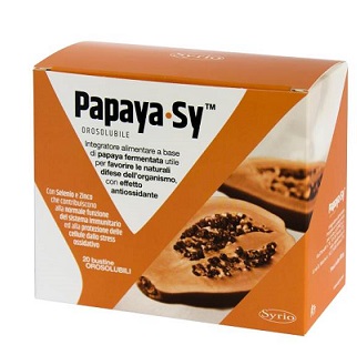 PAPAYA-SY 20 BUSTINE 92 G POLVERE OROSOLUBILE - dottorbianchi.it